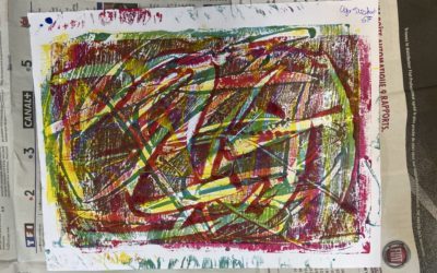 Atelier Estampe et Monotype avec l’artiste Jacky Essirard pour les 6eF