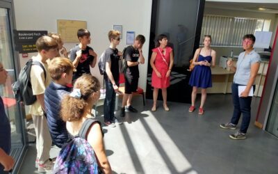 Visite de l’entreprise SA2M (Seiches/Loir) par les élèves de la « Cordée de la réussite »