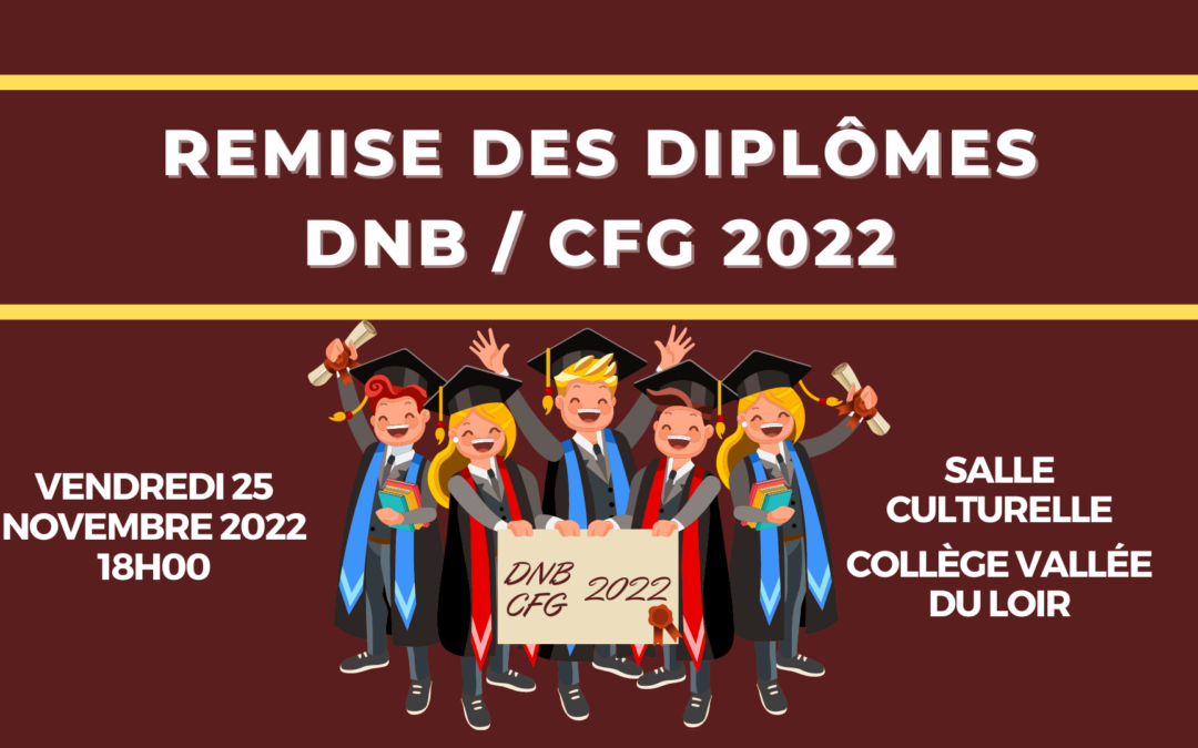 Remise des Diplômes 2022