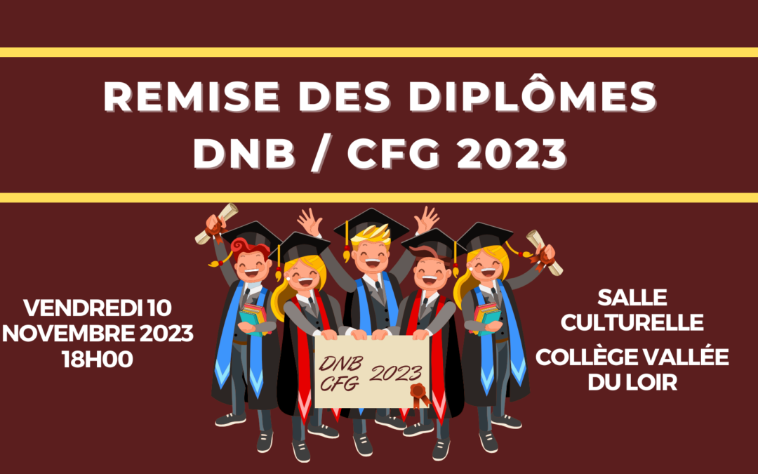 Remise des Diplômes 2023