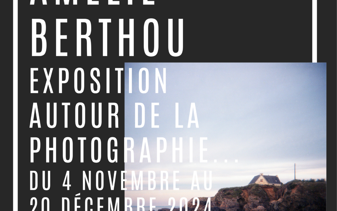 Amélie Berthou, exposition autour de la photographie, à venir …