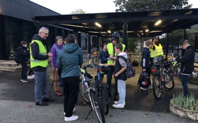 Opération sécurité routière au collège